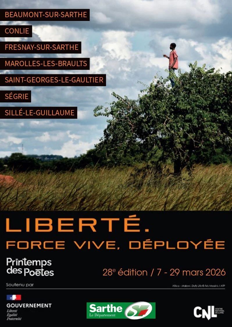 Le Printemps des Poètes dans le Nord Sarthe - 2026