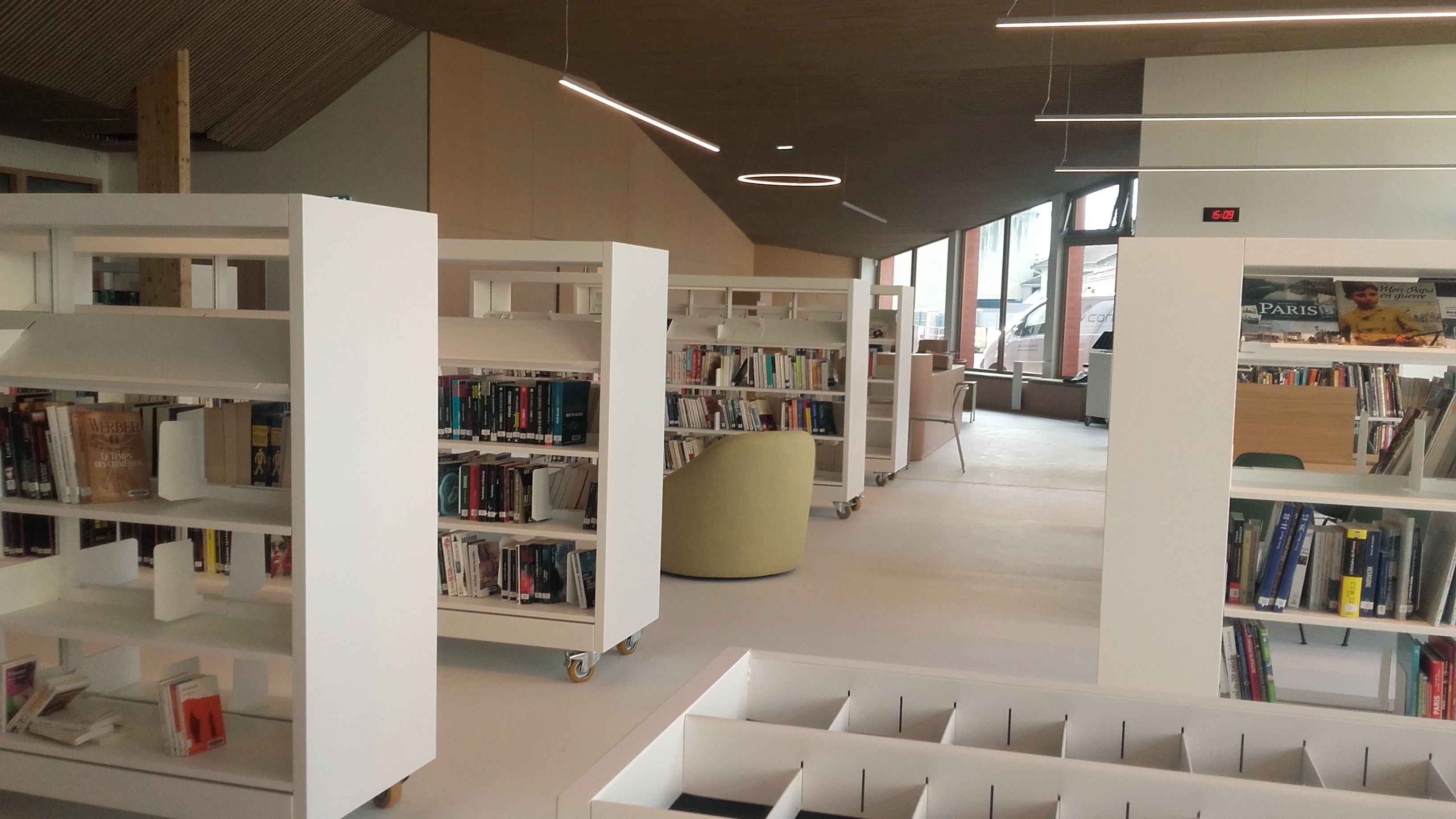 Vision d'ensemble de la bibliothèque de Spay